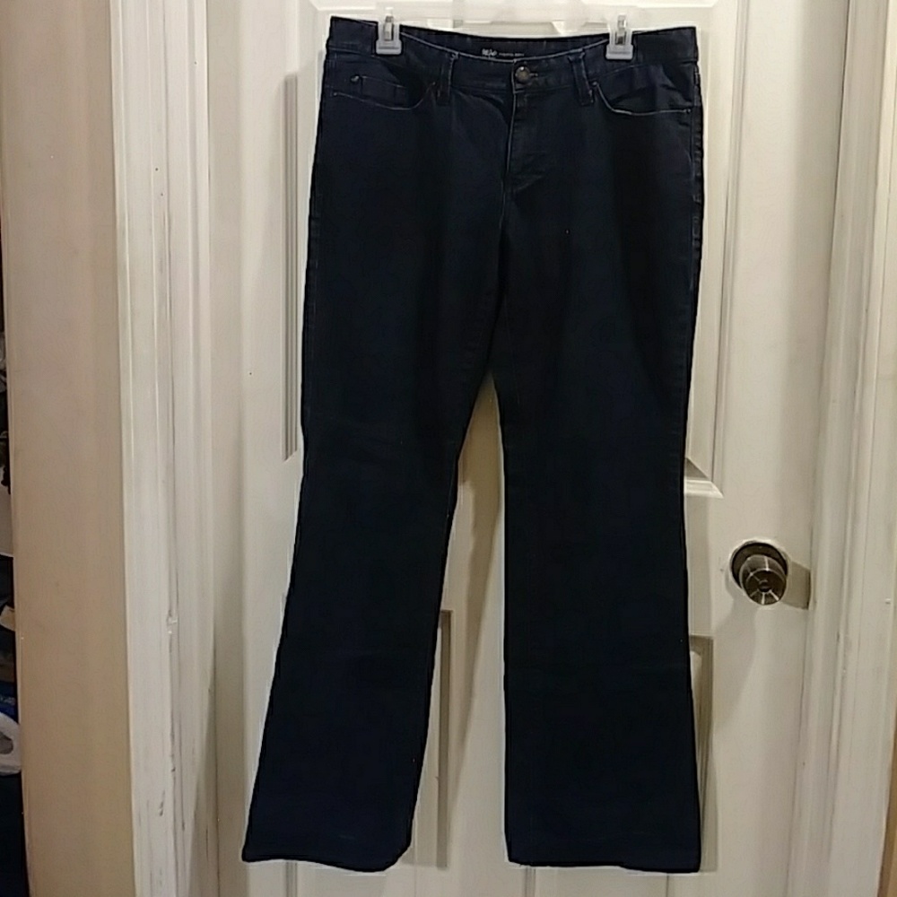 Mossimo Black Label Jeans Darkwash Boot Cut Sz 12